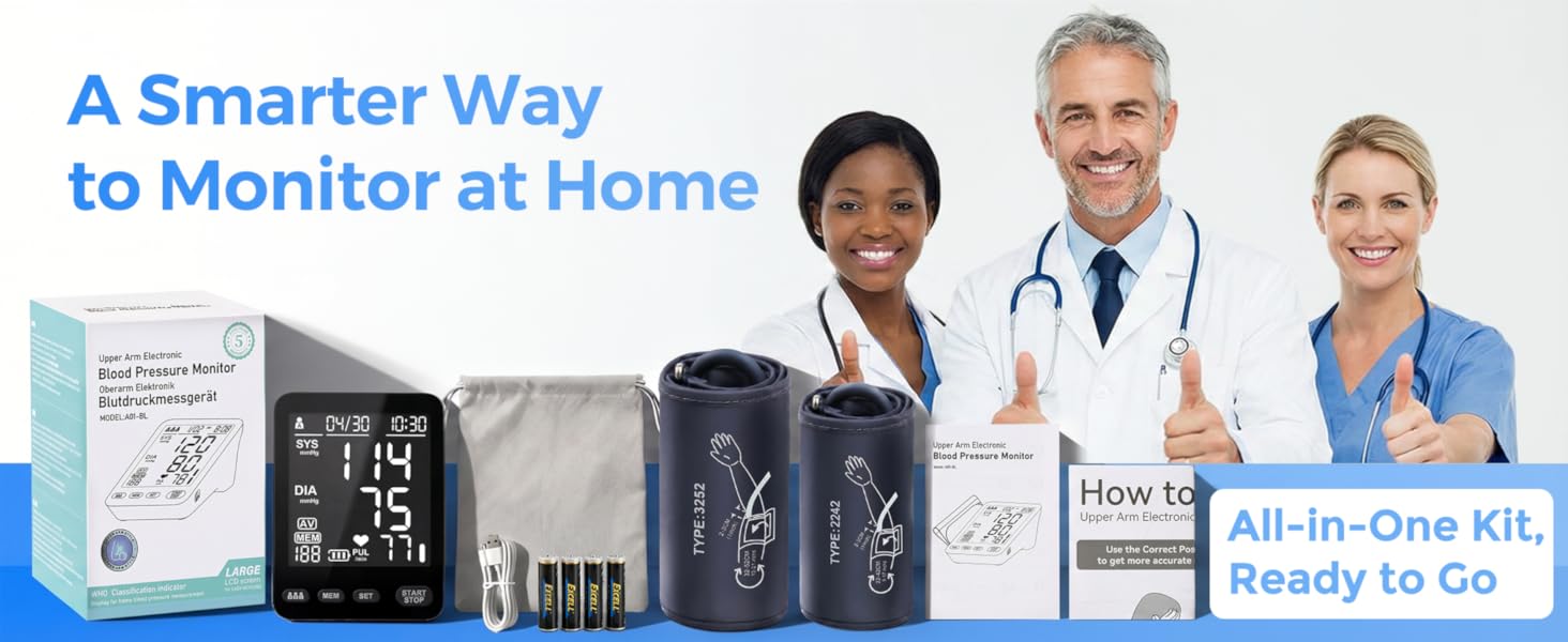 blood pressure monitors for home use