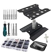 RC Car Repair Work Stand Repair Tool Set 360 Degree Rotation and 523 PCS RC Screws Kit &amp; RC Screw...