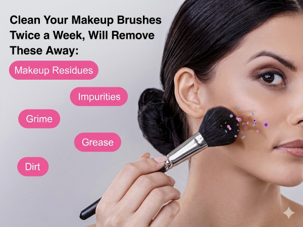 Clean Your Makeup Brushes
