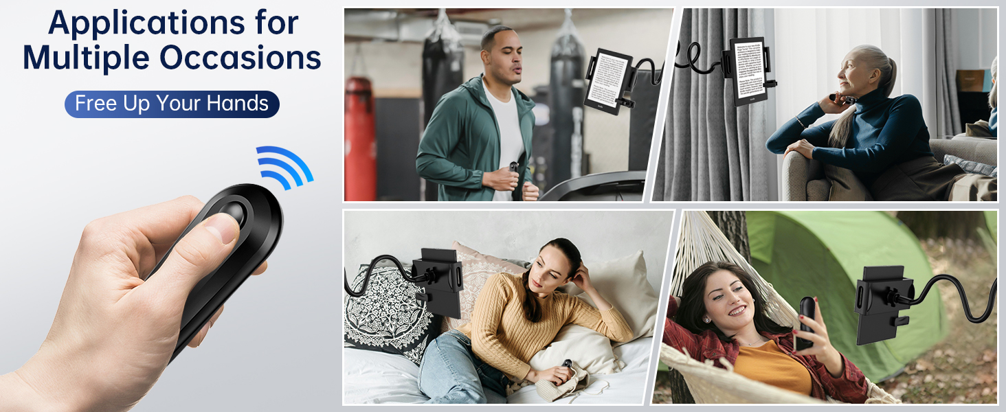 kindle bed holder with remote