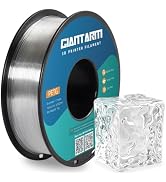 GIANTARM Clear Filament PETG for 3D Printer, Transparent PETG Filament 1.75mm 1Kg (2.2lb), High P...