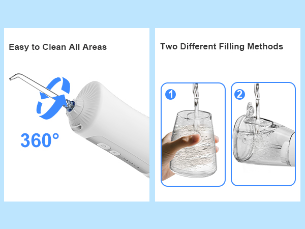 2-in-1 flossing toothbrush