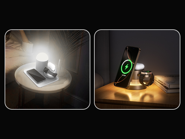 4 in 1 Magnetic Wireless Charging Station