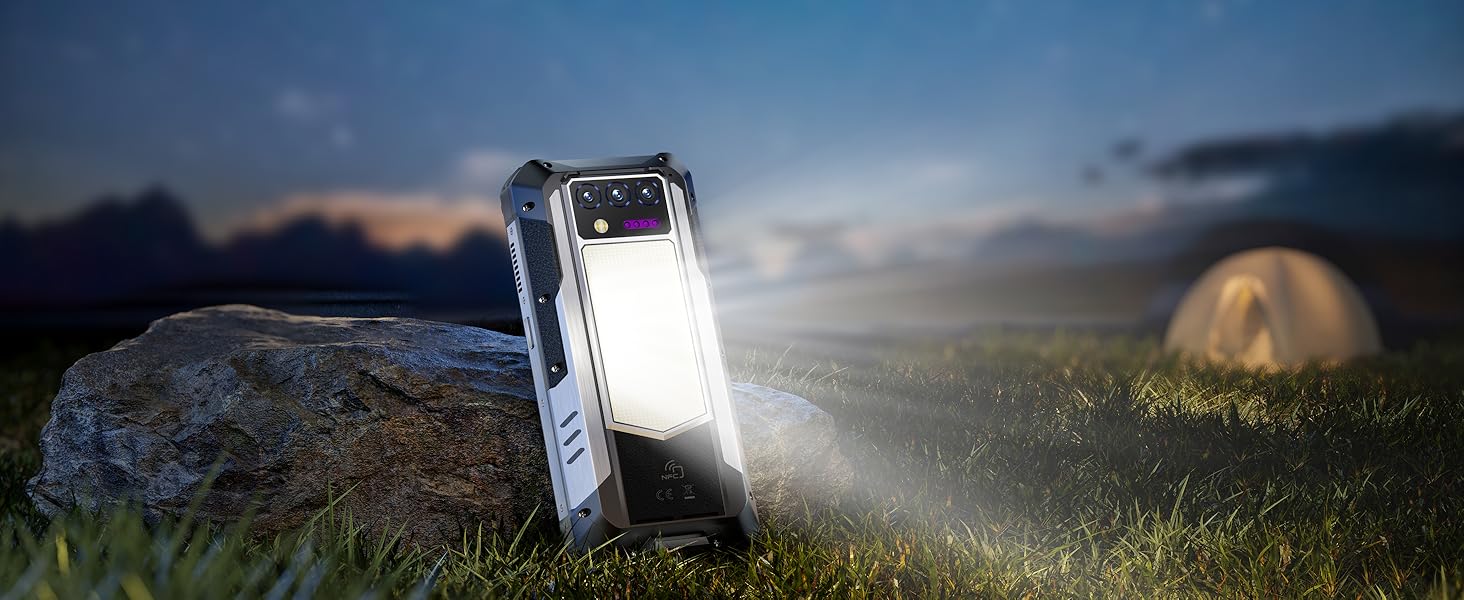 OUKITEL WP100 Titan Rugged Smartphone 5G - 33000mAh Rugged