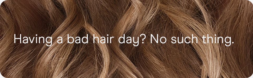 having a bad hair day