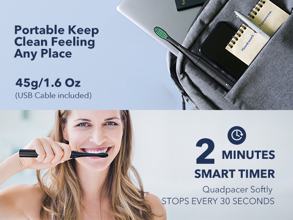 electric toothbrush black