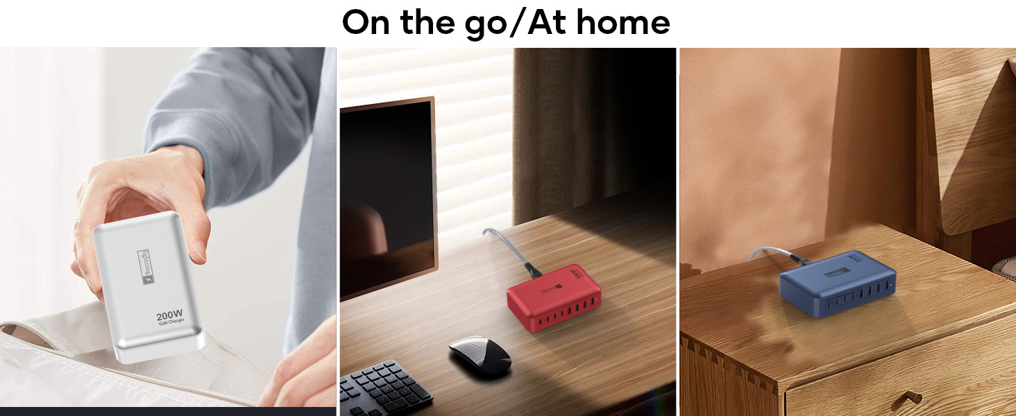 travel chargers for multiple devices