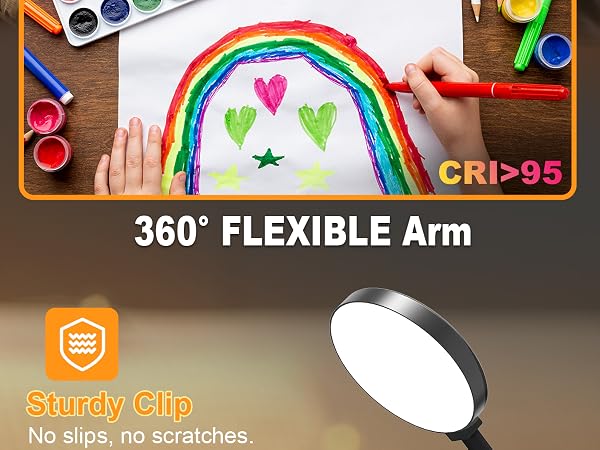 flexible desk lamp