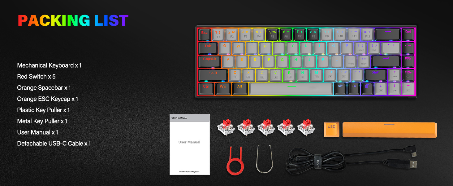teclado gamer