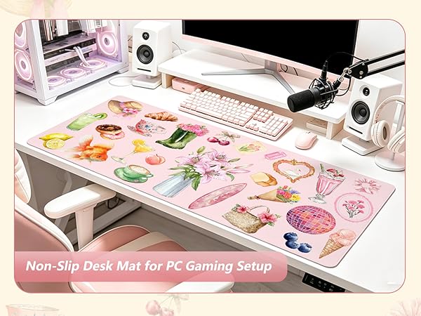 Non-Slip Desk Mat For PC Gaming Setup.