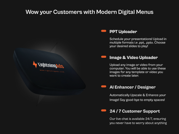 lightning Ads Signage Player