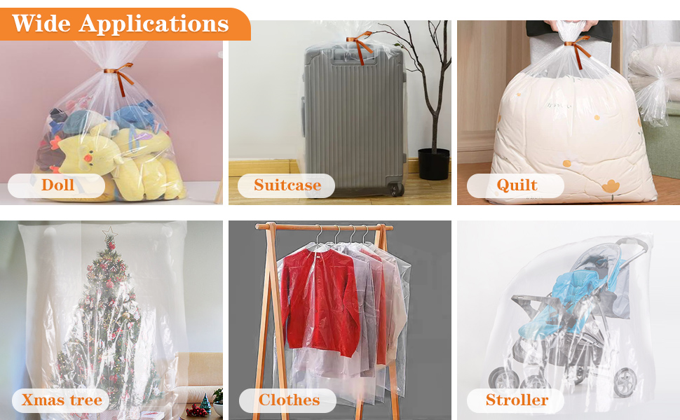 clear storage bags