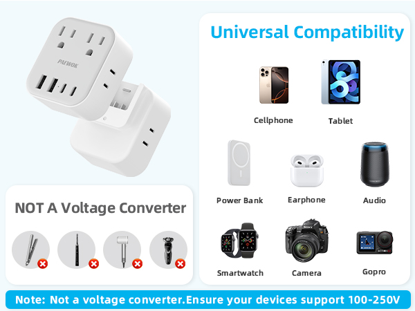 universal travel adapter type d