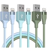 Bkayp iPhone Charger MFi Certified 3Pack 10 FT Fast Charging Lightning Cable iPhone Charger Cord ...