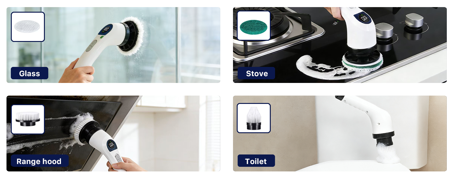 electric shower scrubber