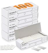 REXBETI 400PCS Single Edge Razor Blades, Industrial Scraper Razor Blades, One Edge Razor Blade, R...