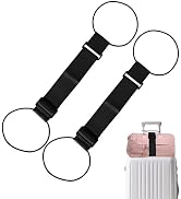 Luggage Connector Straps 2Pcs,2026 New Multi Use Strong Adjustable Bag Luggage Straps,Add a Bag E...