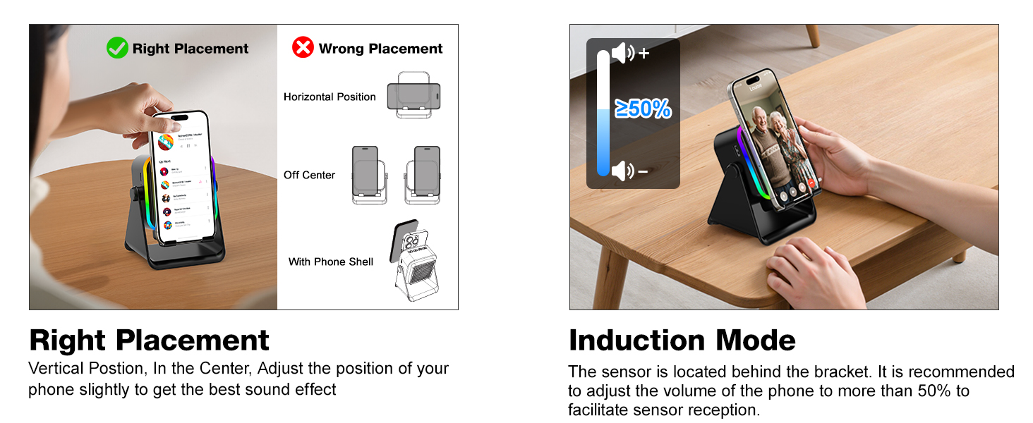Wireless Induction Speaker
