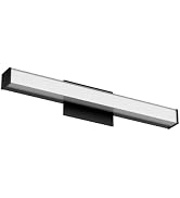 East Grove Home Edge Advantage 24in LED Bathroom Vanity and Wall Light 24W 2,050 Lumens 5-CCT Sel...