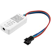 VIPMOON SP110E Bluetooth Led Controller, DC5-24V Led Pixel Controller by Smart Phone APP for WS28...