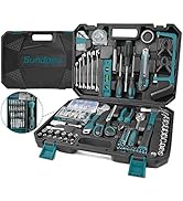 Sundpey Household Tool Kit 257-PCs - Home Auto Repair Tool Set Complete General Hand Tool Set - T...