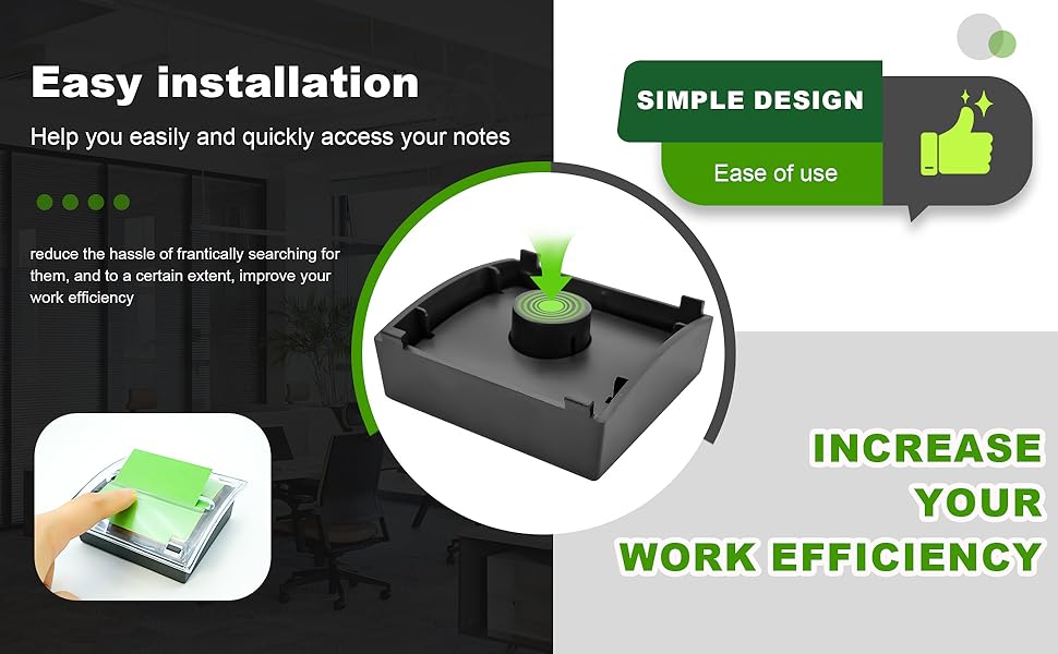 post it notes holder for desk