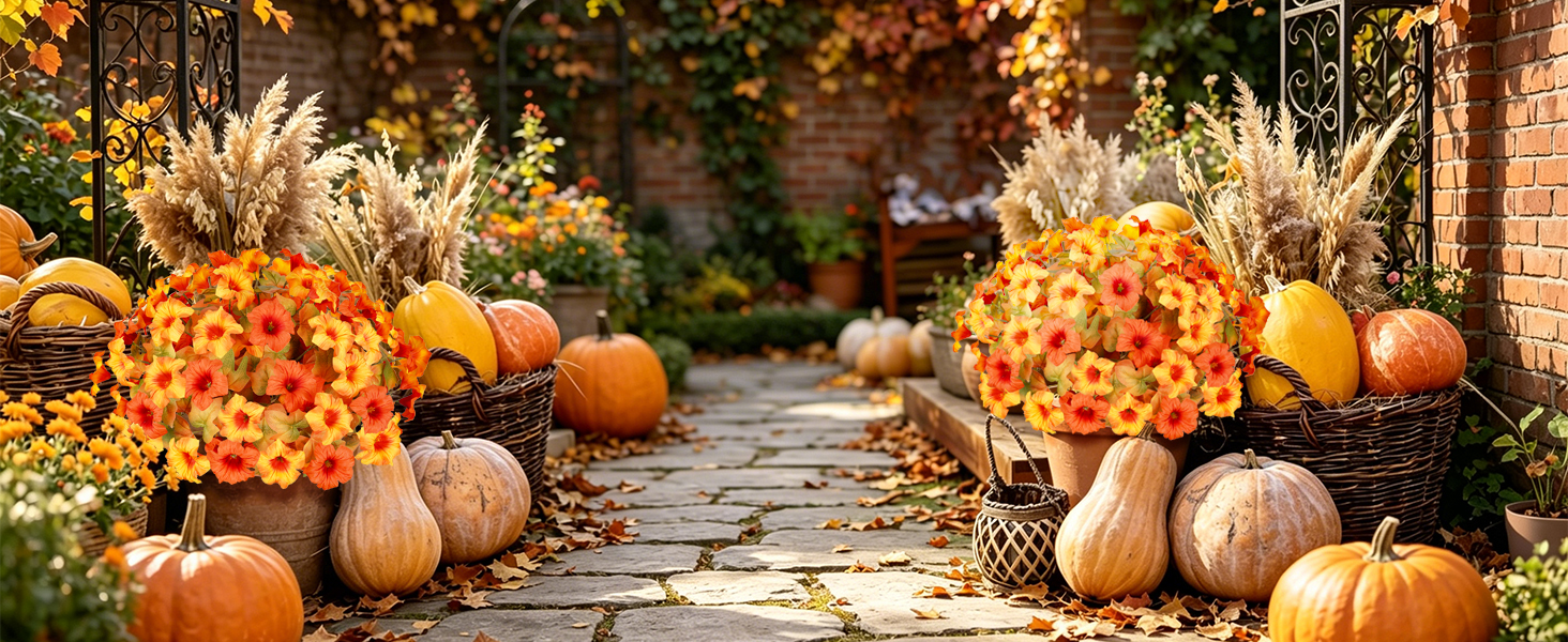 Artificial Fall Flowers