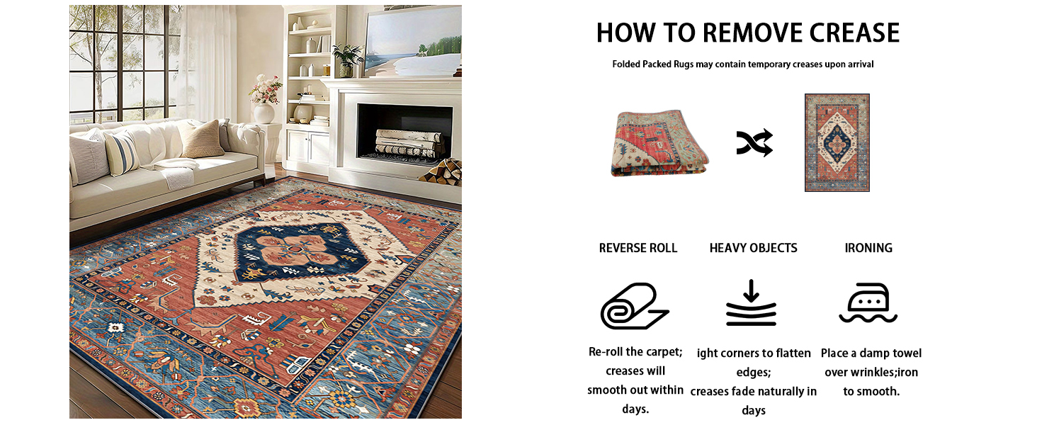 HOW TO REMOVE CREASE