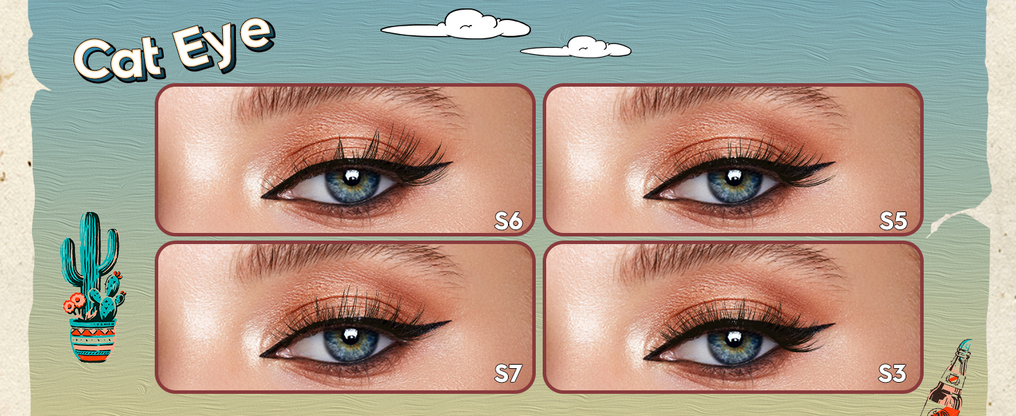 cat eye lashes 