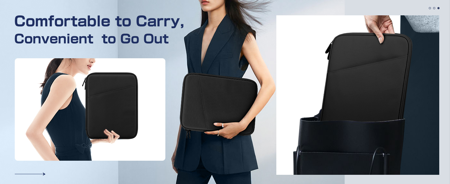 Portable Tablet Sleeve Bag, Convenient Carrying, Carry to GO Out