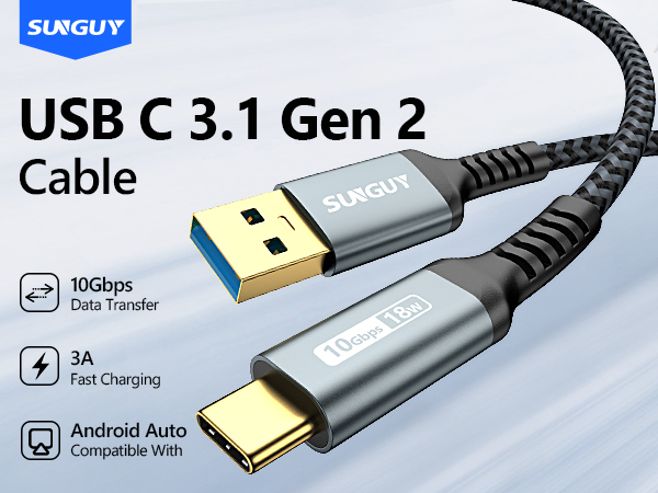 usb c cable 1ft