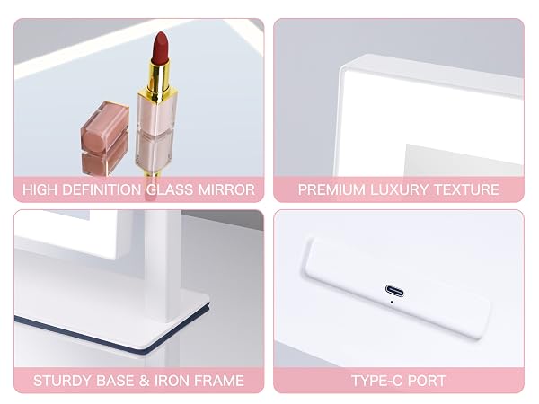 vanity mirror with lights