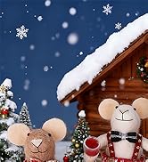 Christmas Felt Skiing Mice
