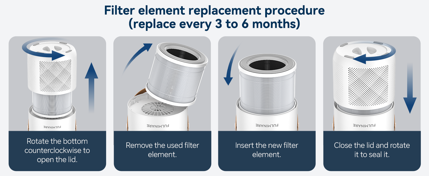 Small air purifier