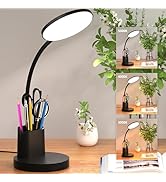 Vicsoon Desk Lamp, LED Desk Lamp for Home Office, Touch Table Lamp with 3 Color Modes 360° Adjust...