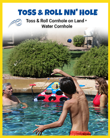 corn hole for pool