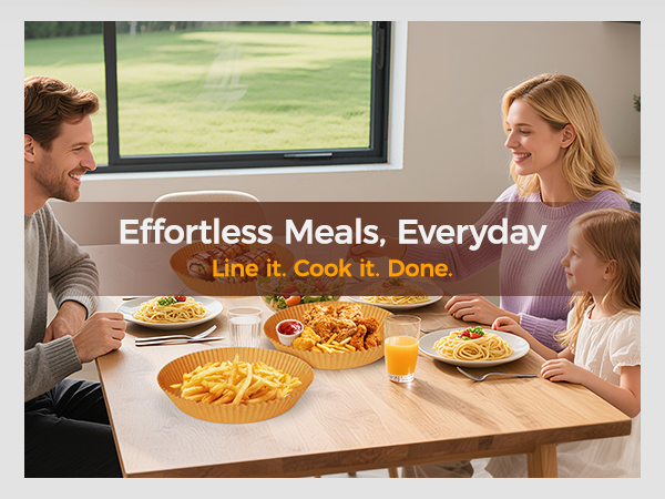 air fryer liners round