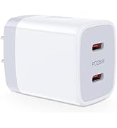 iPhone 16 USB C Charger Block, 25W Dual Type C Wall Plug Charging Brick Fast for iPhone 16 Pro/16...