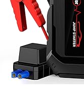 Jump Starter Battery Jumper Starter Portable Car Battery Jump Starter for Up tp All Gas &amp; 12L Die...