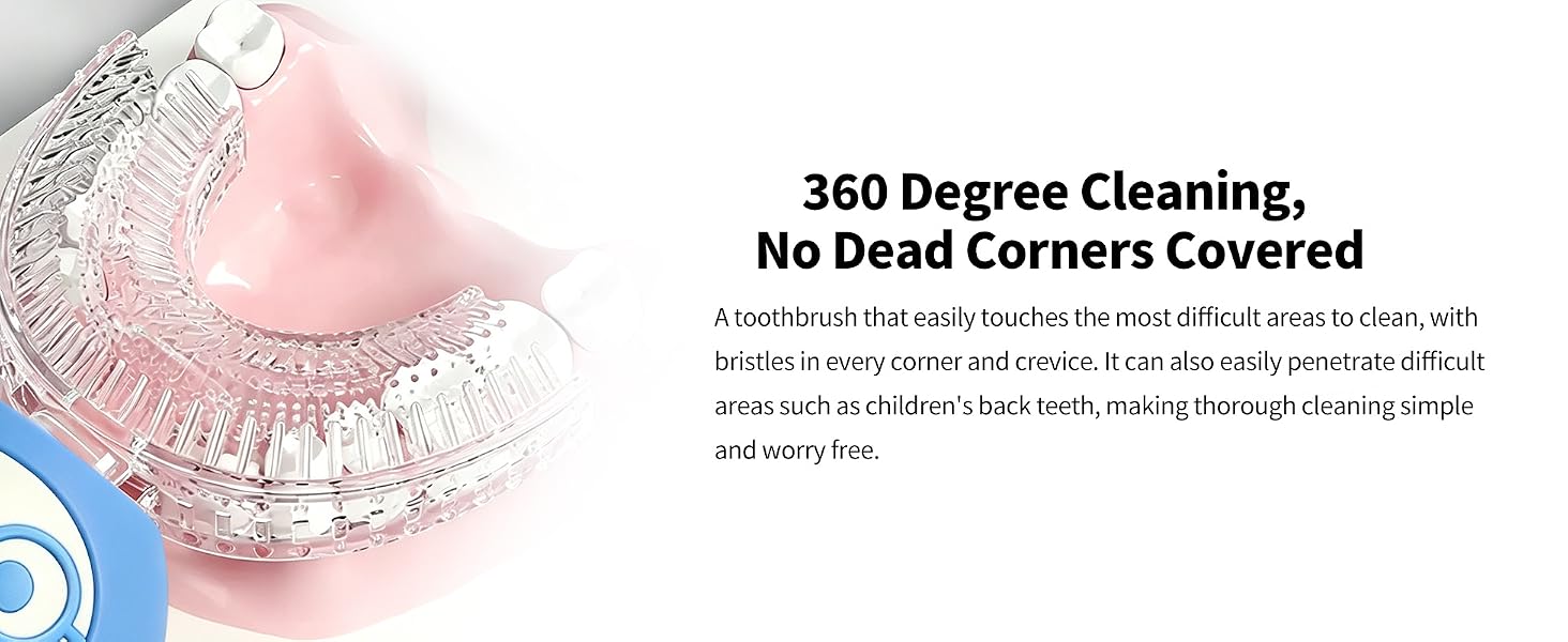 Kids Electric U Shaped Toothbrush