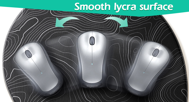 smooth lycra surface