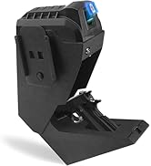 MAXSafes Gun Safe, Drop Down Handgun Safe with Super Biometric Finger Vein Recognition lock, 3 Wa...