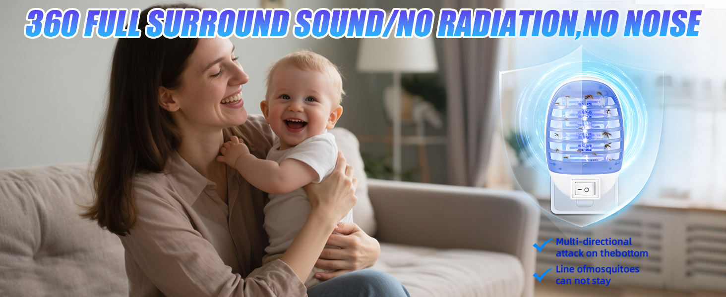 indoor bug zapper plug in