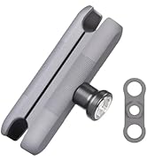 FANAUE Anti-Theft Double Socket Arm Compatible with RAM Mounts B Size Ball Head and Bike Motorcyc...