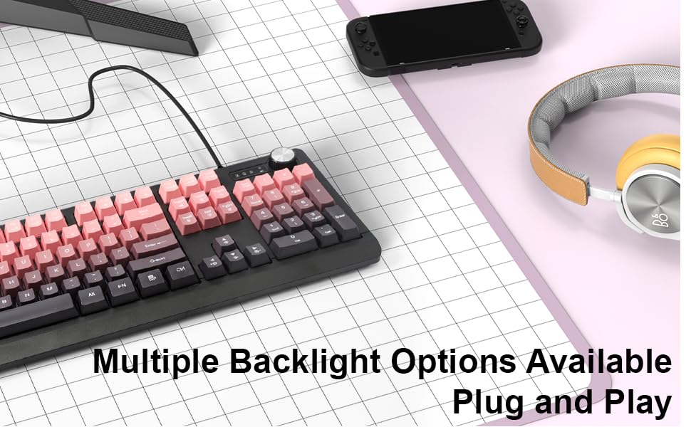 Multiple Backlight Options