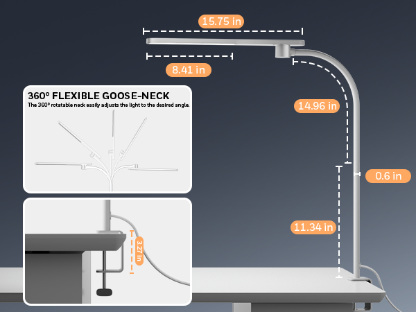 led desk lamp with clamp
