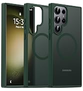 Oterkin Magnetic for Samsung Galaxy S23 Ultra Case Matte, S23 Ultra Phone Case Compatible with Ma...