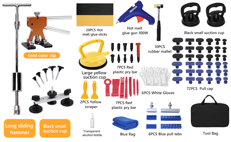 139pcs Dent Puller Kit