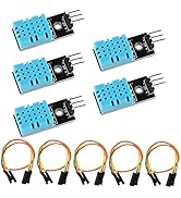 WWZMDiB DHT11 Temperature and Humidity Sensor 3.3V-5V Humidity Measure 20%-95% Temperature Measur...