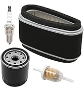 CADUFUELLY 11013-2141 Air Filter Fuel Filter Oil Filter Tune Up Kit Replacement for Kawasaki FC42...